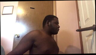 Video 1598080695: dildo spit, black dildo, mouth dildo, headed dildo, slut big cock, slut blowjob big