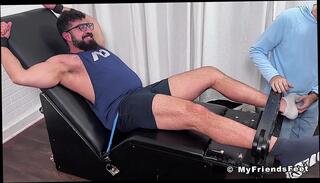 Video 1660419281: bondage domination bdsm, bdsm bondage fetish, gay feet fetish, hairy feet, feet tease, hairy english, feet touching, feet socks, feet tickling, friends feet, hairy muscular, tattooed feet, huge feet, strapped tight, feet hd