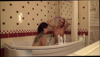Video 974656804: women bathing, red head babe, blonde babe