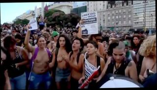 Video 786400204: topless women, nipples latin, nipples public