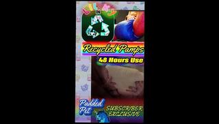 Video 1665753783: amateur submissive slave, fetish gay solo, submissive male slave, diaper slave, wet diaper