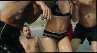 Video 72390704: brother helps, two brothers, wife daughter, wife home, women help, women beach, one women