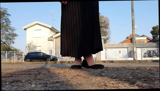 Video 1592143685: feet foot, foot shoe, shoeplay, crossdresser