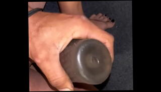 Video 1453970705: sissy precum, toes