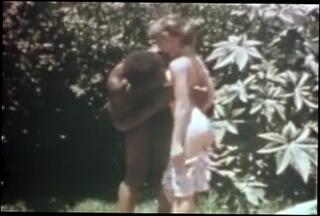 Video 271742804: retro interracial, outdoor retro, retro blonde, crazy amateur outdoor