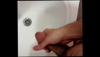 Video 1569153495: hairy solo cum, hairy boy jerking, solo jerk cumshot, solo boy handjob, bathroom jerk