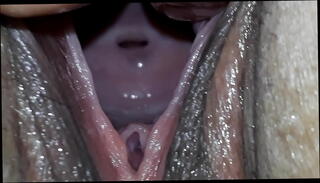 Video 1374848255: inside closeup, lips closeup, closeup opened, girl inside