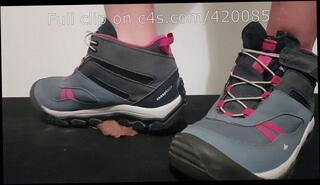 Video 1664629143: pov feet fetish, amateur pov cock, cock pov cumshot, cock pov hardcore, cock pov masturbation, feet crushing cock, feet shoes, boots feet, feet trample, little feet