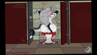 Video 1592082755: furry cum, furry pussy, furry sex, domination cum, domination cumshot, furry boss, public domination, vaginal cum, public bathroom cum, toys