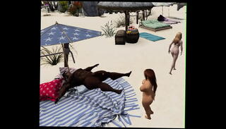 Video 1619045265: black foot ball, beach foot, huge foot, beach cock, monster cock