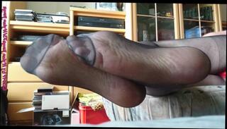 Video 1140646403: nylon soles feet pantyhose, crossdresser nylon feet, pov feet toes, amateur crossdresser solo, german nylon feet, male feet pov, softcore pov, gym feet, softcore behind, deutsche pov