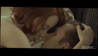 Video 1597917034: teen couple, lovers kiss passionately, erotic, breasts