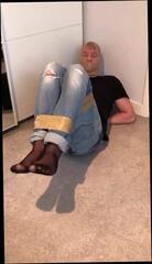 Video 374806701: pantyhose pissing, jeans pantyhose, pissing pants, amateur gay, gay hd