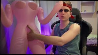Video 1630587943: inflatable sex, solo male sex, amateur russian solo