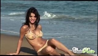 Video 1621314044: cute sexy bikini, bikini tease, fetish striptease, big tits fetish, amateur fetish, bikini beach, bikini posing, wet bikini, outdoor fetish, fetish brunette, rain teases