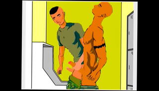 Video 1268128925: gay anime cum, anime gay blowjob, anime cumshot, caught