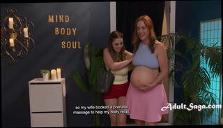 Video 1624355205: pregnant vore, pregnant threesome, pregnant woman fuck, pregnant lady, vore girl, wife catches, fucking masseuse