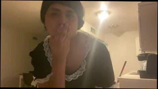 Video 1098443703: amateur crossdresser solo, solo amateur trans, solo gay amateur, solo latin trans, cosplay crossdresser, maid fucked