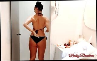 Video 1617753041: femdom mistress goddess, femdom goddess worship, female domination femdom pov, bikini goddess, goddess solo, worshiping straight, long nails goddess, bikini shower, romanian goddess, brunette goddess, bathroom pov, hd pov brunette