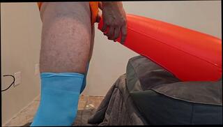 Video 1656203153: solo masturbation feet, solo male feet, solo male masturbation cum, amateur solo male masturbation, cum feet socks, cum inflation, fucking inflatable