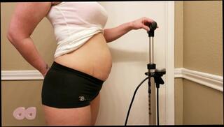 Video 363327703: pump belly inflation, fetish pump, pumped amateur, red pumps, fetish redhead, amateur red head