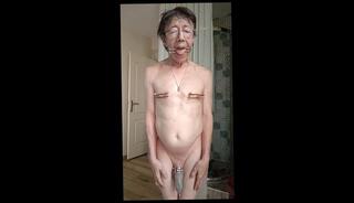 Video 1656241313: gag nipple clamps, fetish gay solo, solo gay amateur, fetish male gay, mistress, naked