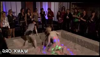 Video 1070265015: lesbian catfight, amateur catfight, lesbian wet, moist sex