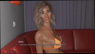 Video 1620187364: hot bikini couple, wife bikini, cartoon, couple guys