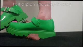 Video 1664898453: pov feet fetish, heels feet fetish, amateur pov cock, cock pov cumshot, cock pov hardcore, cock pov masturbation, feet crushing cock, feet shoes, feet trample, little feet