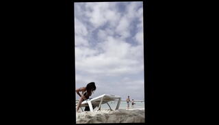 Video 1203827265: voyeur tits, public beach voyeur, public nudity hot, candid voyeur hot, milf slips, muscular milf, tits hot tie, muscle tits