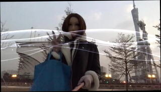 Video 531235375: latex catsuit bondage, latex catsuit mask, latex self bondage, nylon catsuit, public nudity outdoor masturbation, catsuit high heels, nylon doll, latex female mask