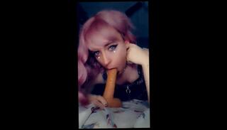 Video 1621851803: dildo fetish cock, solo girl dildo, solo amateur dildoing, solo blowjob dildo, solo female dildo, big dildo solo, goth girl solo, dildo big dick, girl sucking huge cock