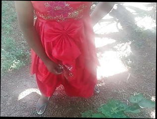 Video 1575001111: crossdresser masturbation, crossdresser red dress, man gay