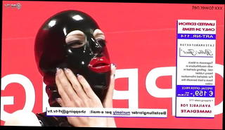 Video 1489048301: latex mask, straight masked