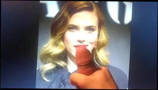 Video 113230501: scarlett johansson, gay man jerking, dick jerking, one women