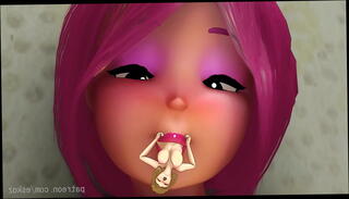 Video 1175933495: vore animation, anime toon, vore swallowed, giantess vore, friend swallows