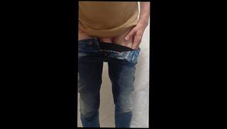 Video 1654754773: pee desperation pissing, solo male piss, amateur pee desperation, piss desperation wetting