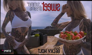 Video 1578158494: becky holt, solo vr porn, solo striptease, british solo female, solo tattooed, outdoor solo, big tits striptease