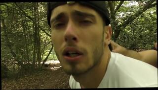 Video 885828405: outdoor bareback gay, cum tongue swallow, swallows cum load, loves swallowing cum, mouth cum swallow, cum crazy
