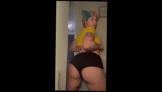 Video 1656670833: ass amateur solo, amateur solo female, solo tattooed