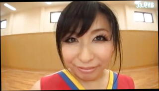 Video 1574517951: yukari orihara, busty cheerleader, schoolgirl cheerleader, straight schoolgirl, curvy busty