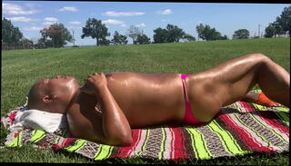 Video 1262843435: string bikini, hot pink bikini, speedo