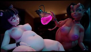 Video 1593549015: cum inflation, boobs inflation, cum bukkake, big inflatable