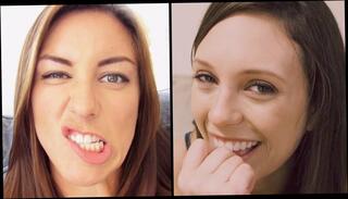 Video 1623622484: brunette teen interracial, blonde teen interracial, tits interracial, small tits brunette teen, hardcore porn, intimate porn