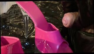 Video 1658116431: fetish crossdresser, crossdresser masturbating cumming, amateur fetish couple, gay cum fetish, gay fetish cumshot, crossdresser masturbating high heels, shoe fetish, fetish pink, fetish hd
