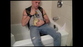 Video 1376952275: condom piss, pissing jeans gay, nasty pissing, pig piss