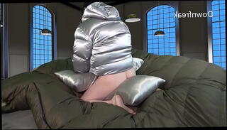 Video 1569571075: bukkake fetish, cum bukkake, masturbation bukkake, fetish toy, fetish hump, bed humping cumming, super cum