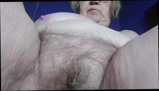 Video 1623371055: hairy granny pussy, slutty granny, cucumber pussy