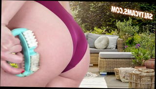 Video 1591767005: massage model, sexy ass massage, hot ass massage, swedish massage, thin model, brazilian massage