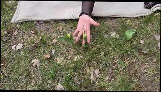 Video 1657674331: nylon dildo, straight dildo, nylon stockings, nylons outdoor, mature nylon, dildo hd, stockings masturbating